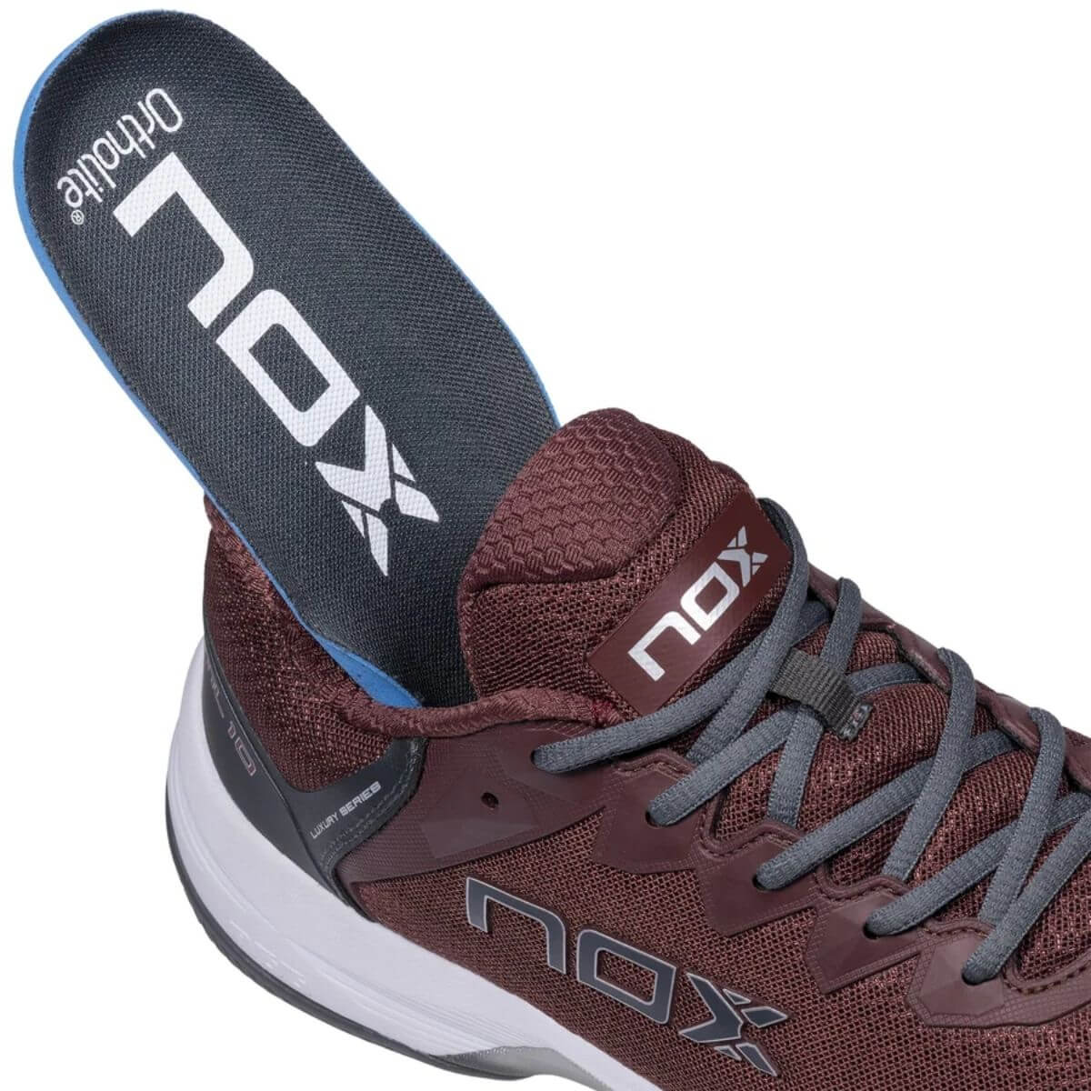Zapatilla Nox ML10 HEXA Rum Raisin Charcoal 2023/24 - Sur SportsZapatillas