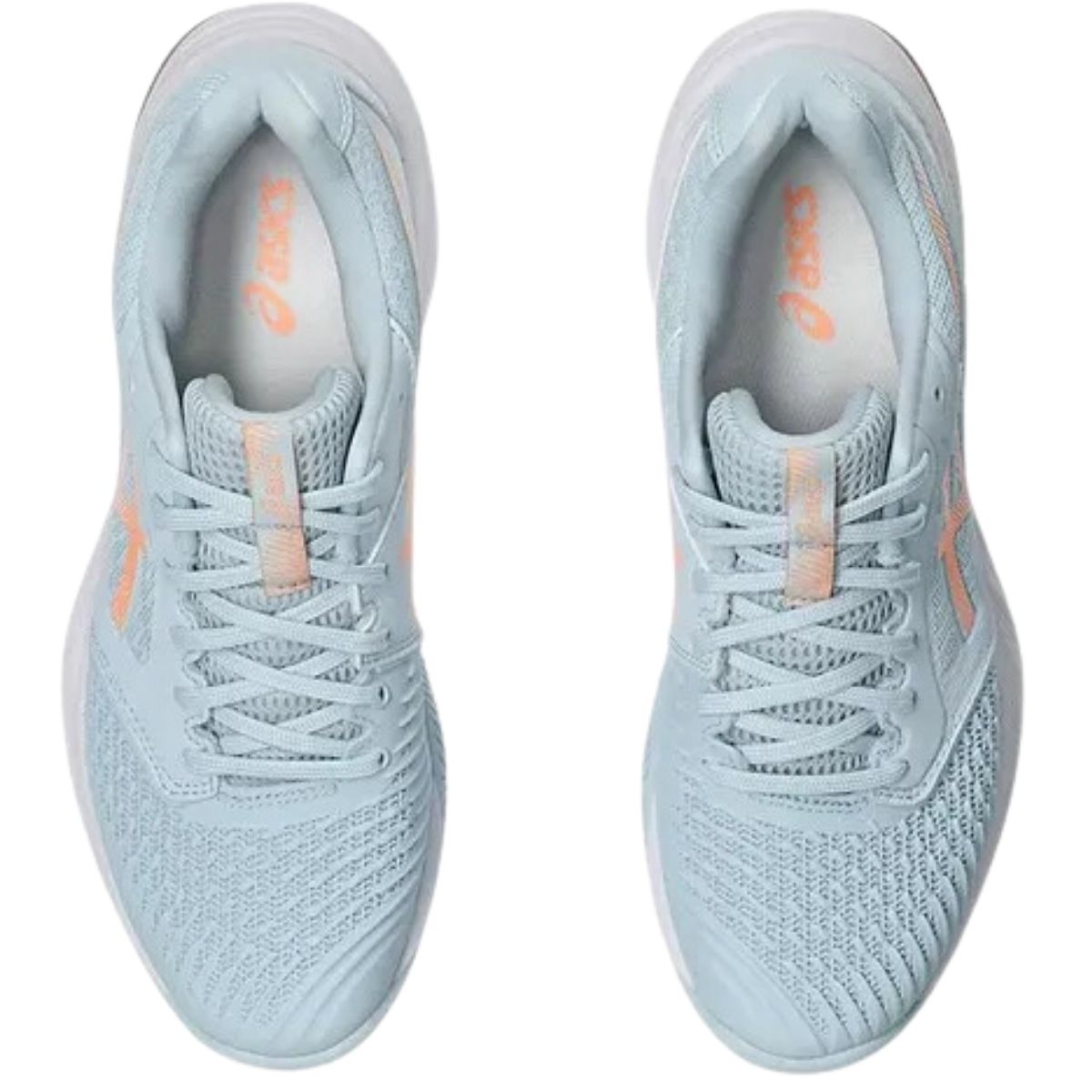 Zapatilla Voleibol Asics Mujer Netburner Ballistic FF 3 Cool Grey Bright Sunstone - Sur SportsZapatillas