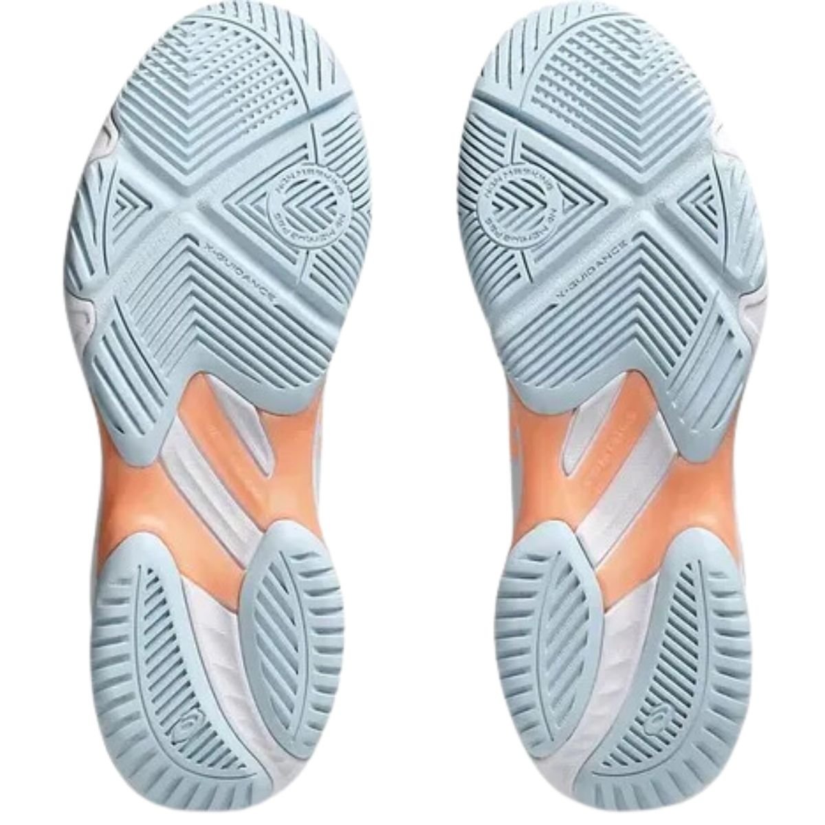 Zapatilla Voleibol Asics Mujer Netburner Ballistic FF 3 Cool Grey Bright Sunstone - Sur SportsZapatillas