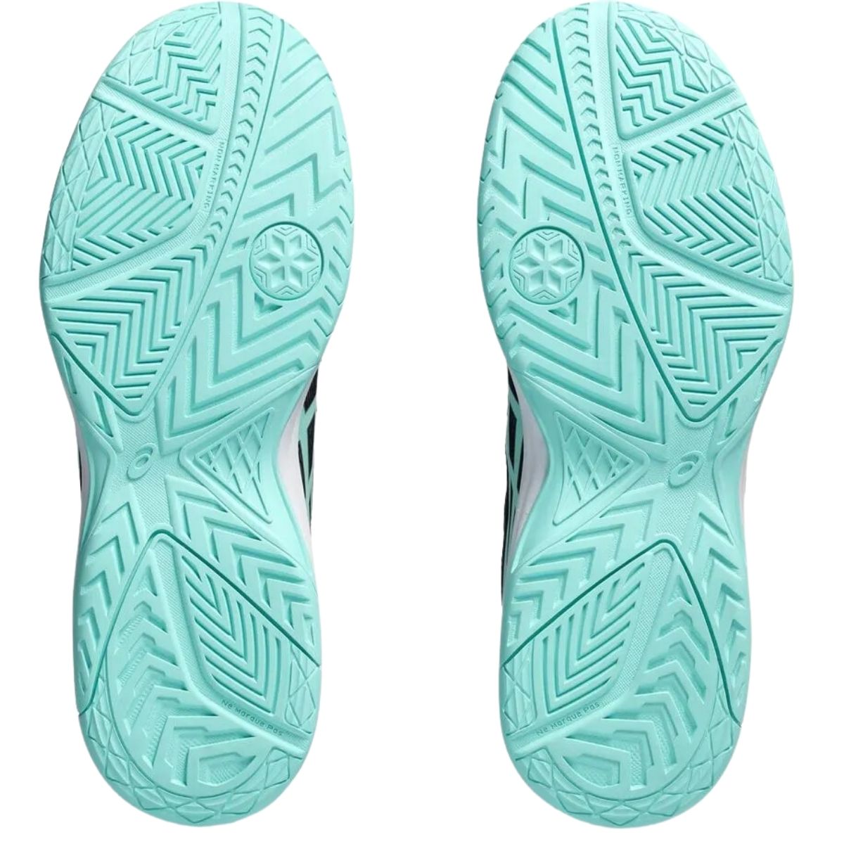 Zapatilla Voleibol Asics Mujer Upcourt5 Black Illuminate Mint - Sur SportsZapatillas