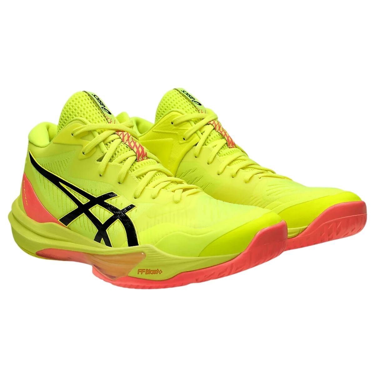 Zapatilla Voleibol Hombre Asics Sky Elite FF MT 3 Paris Safety Yellow Black - Sur SportsZapatillas