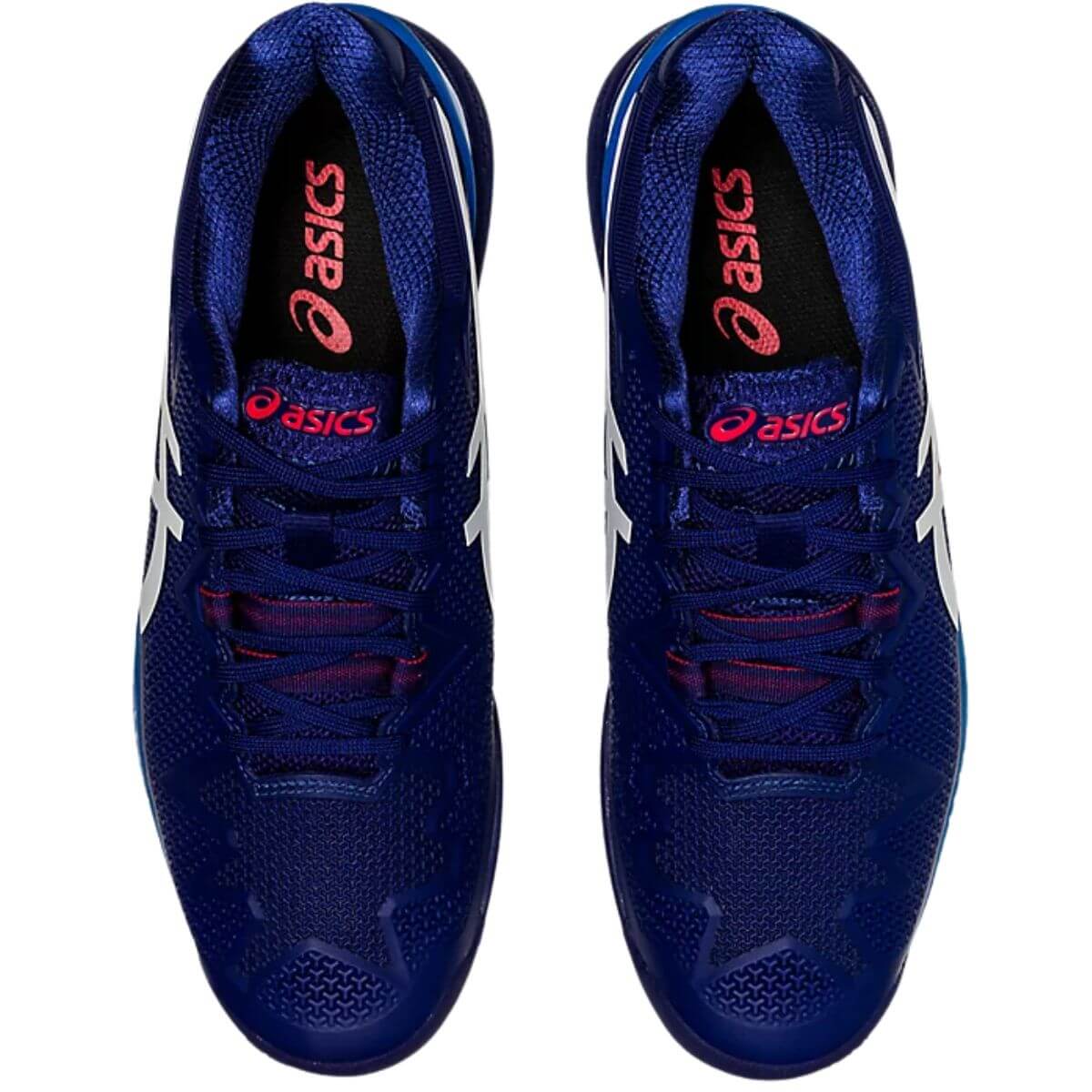 Zapatillas Asics Gel Resolution 8 Clay Dive Azul Blanco - Sur SportsZapatillas