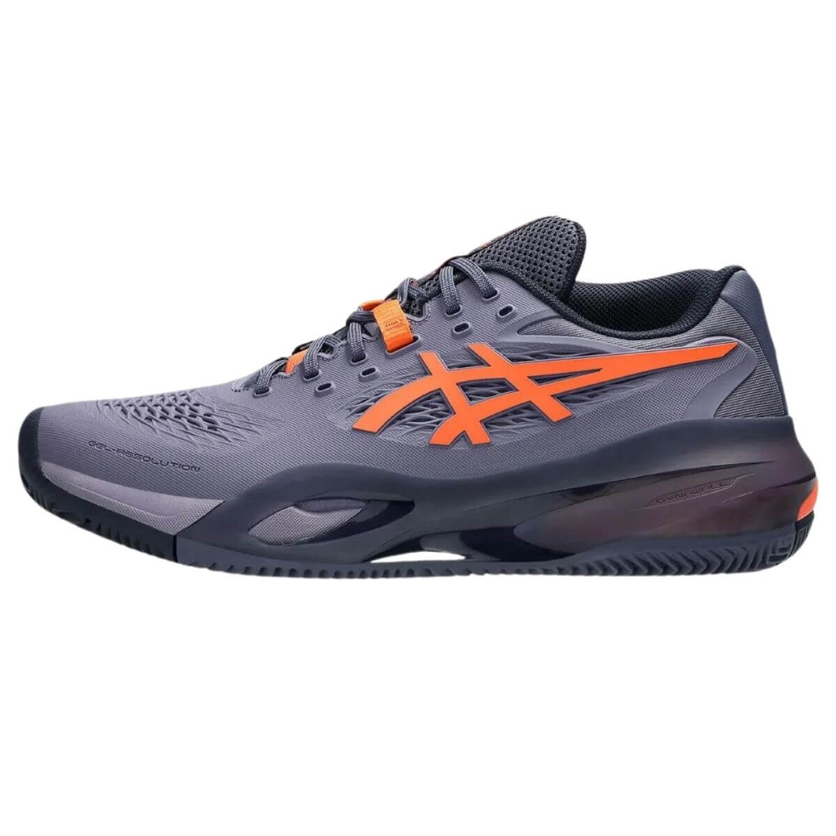 Zapatillas Asics Gel Resolution X Clay Greyish Purple Nova Orange - Sur SportsZapatillas
