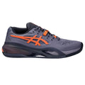 Zapatilla Asics Gel Resolution X Clay Greyish Purple Nova Orange