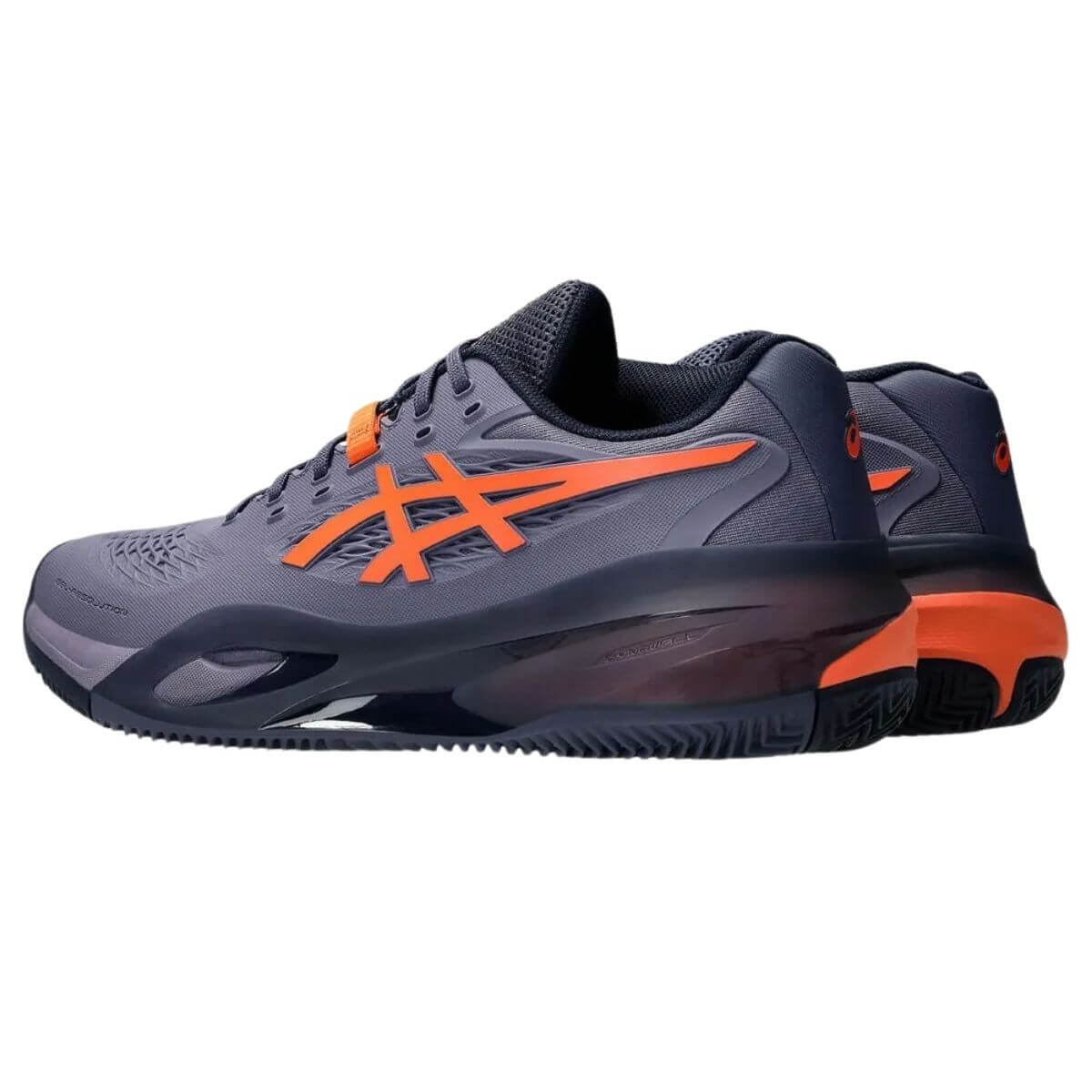 Zapatillas Asics Gel Resolution X Clay Greyish Purple Nova Orange - Sur SportsZapatillas