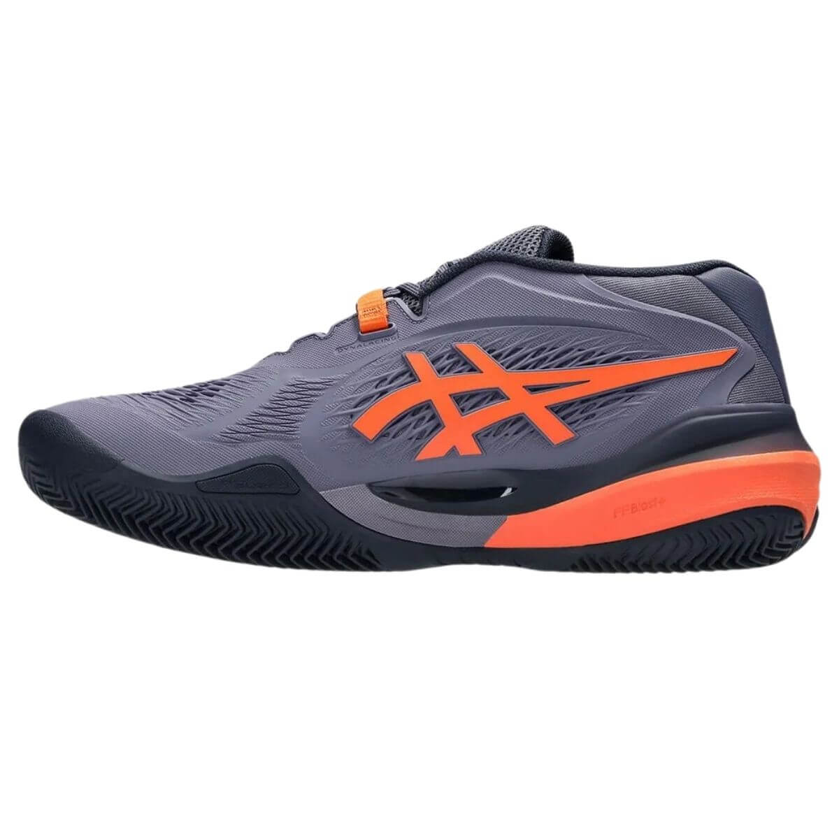 Zapatillas Asics Gel Resolution X Clay Greyish Purple Nova Orange - Sur SportsZapatillas