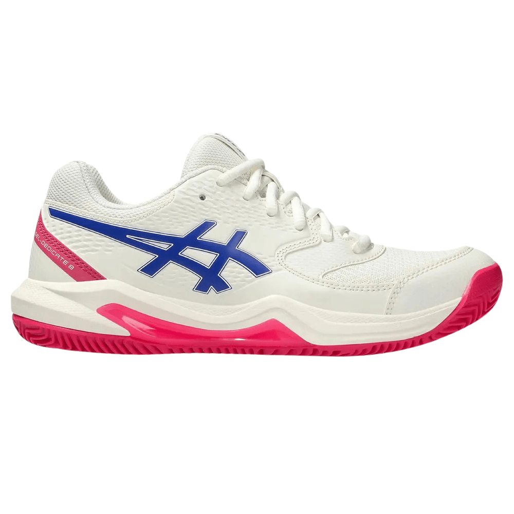 Zapatillas Asics Mujer GEL - Dedicate 8 Clay White - Sur SportsZapatillas
