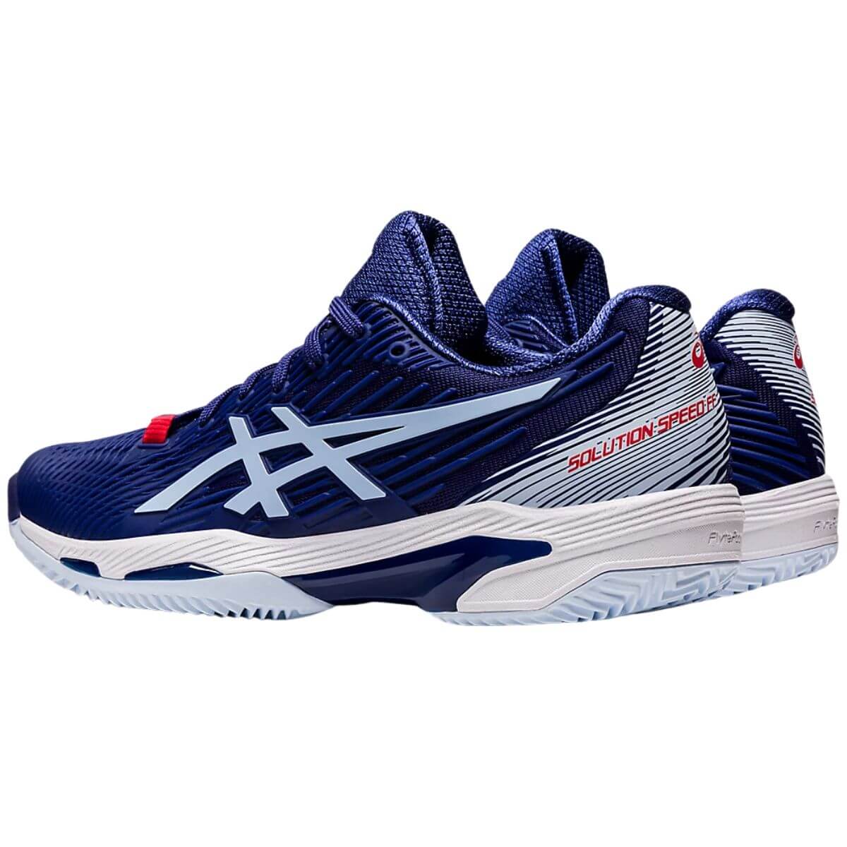 Zapatillas Asics Mujer Solution Speed FF 2 Clay Dive Azul - Sur SportsZapatillas