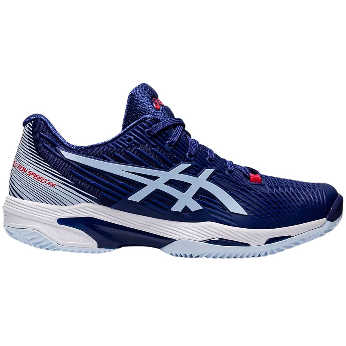Zapatillas Asics Mujer Solution Speed FF 2 Clay Dive Azul - Sur SportsZapatillas