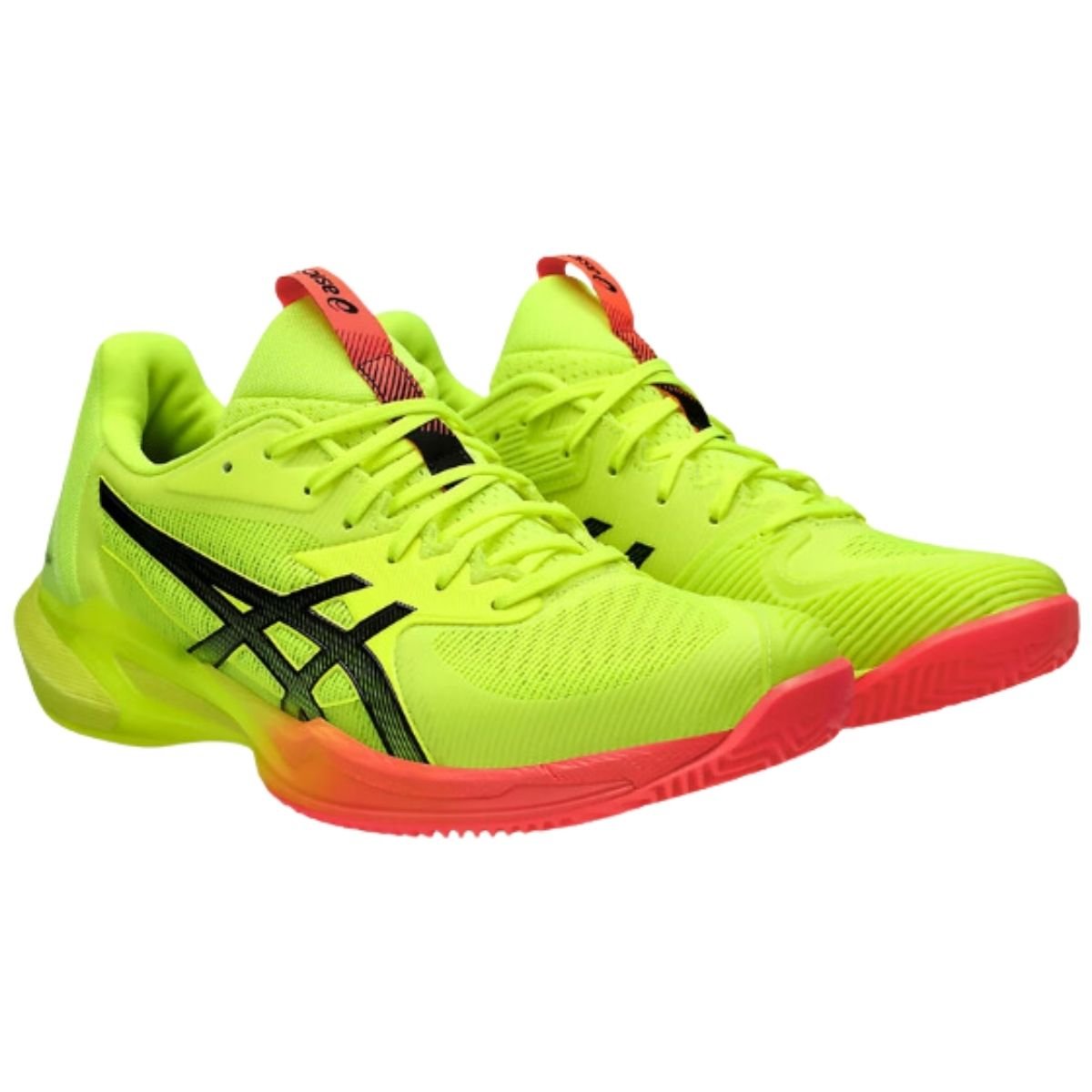 Zapatillas Asics Mujer Solution Speed FF 3 Clay Paris Safety Yellow Black - Sur SportsZapatillas
