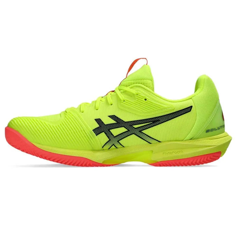 Zapatillas Hombre Asics Solution Speed FF 3 Clay Paris Safety Yellow Black - Sur SportsZapatillas