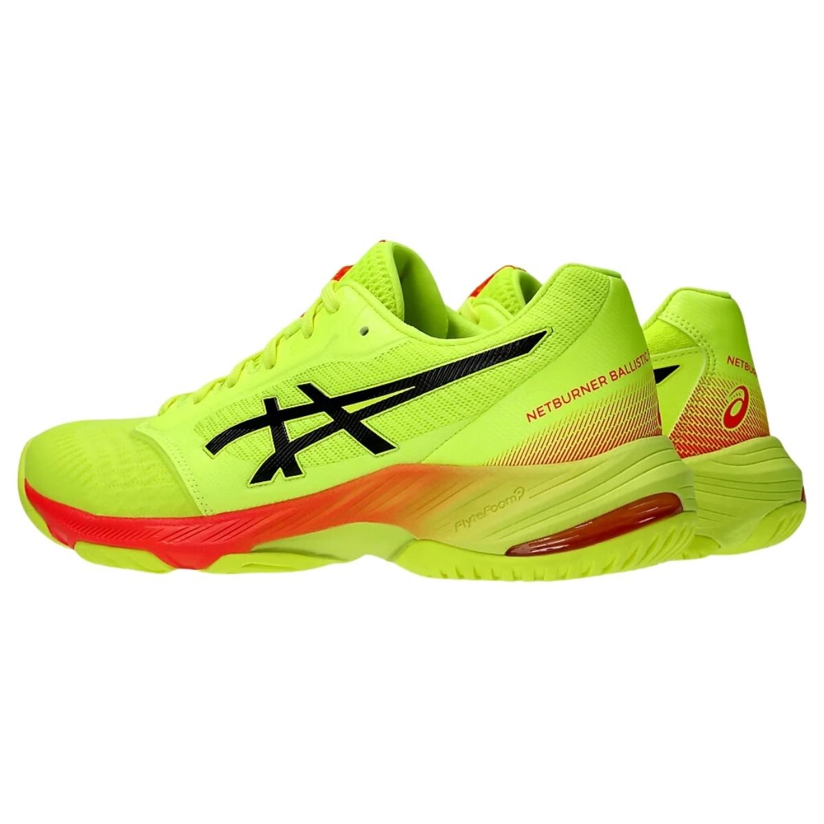 Zapatillas Voleibol Hombre Asics Netburner Ballistic FF 3 Paris Safety Yellow Black - Sur SportsZapatillas