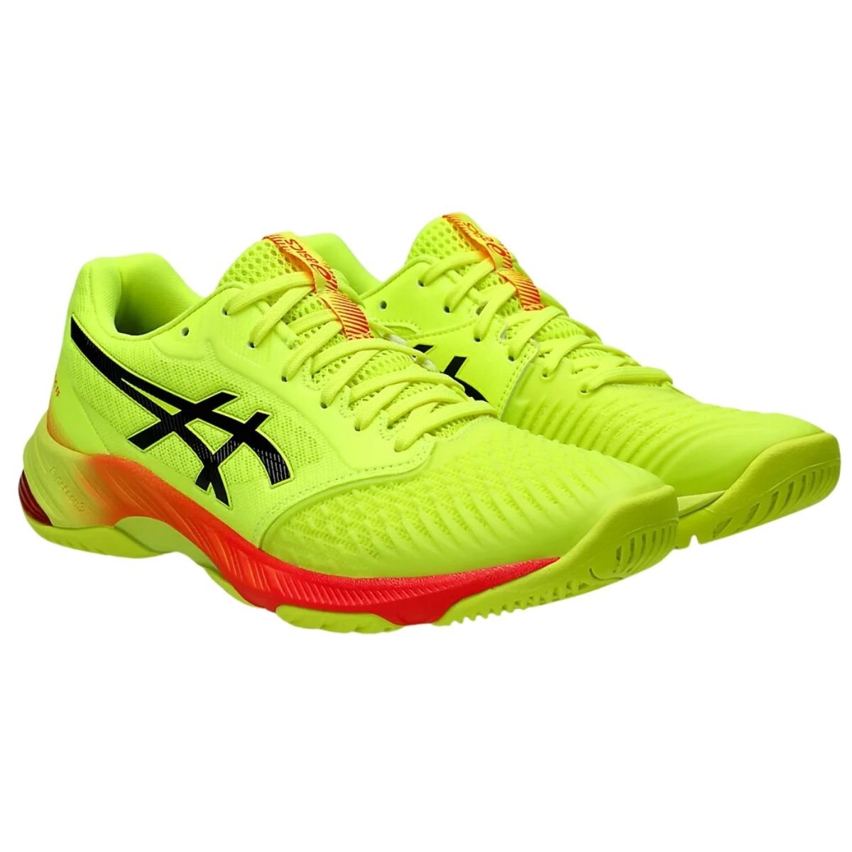 Zapatillas Voleibol Hombre Asics Netburner Ballistic FF 3 Paris Safety Yellow Black - Sur SportsZapatillas