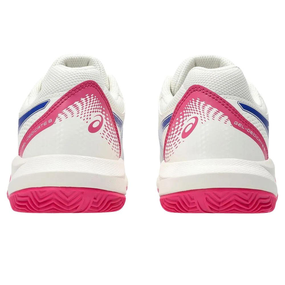 Zapatillas Asics Mujer GEL-Dedicate 8 Clay White